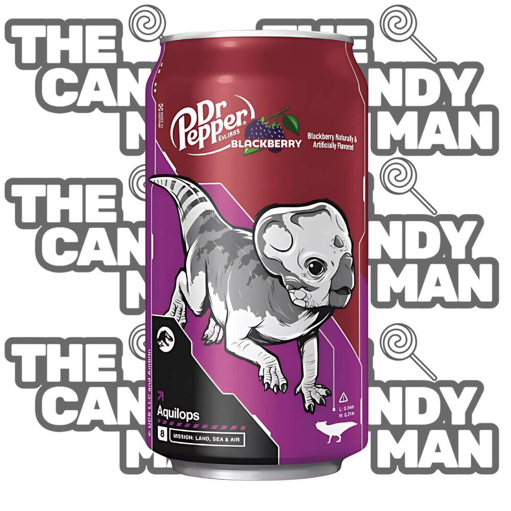 Dr Pepper Blackberry (Jurassic World) - 12oz (355ml)