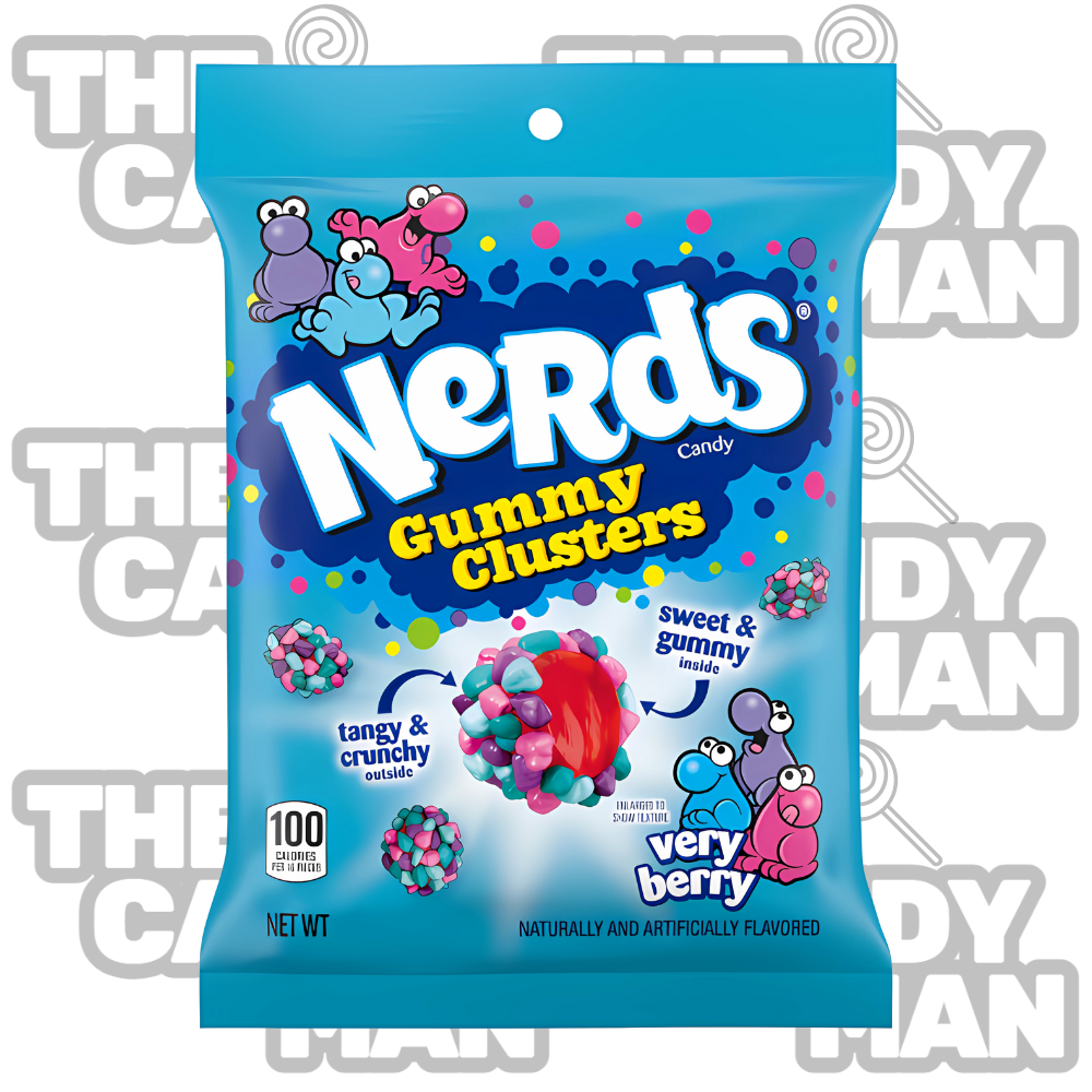 Nerds Gummy Clusters – Very Berry (3oz / 85g)