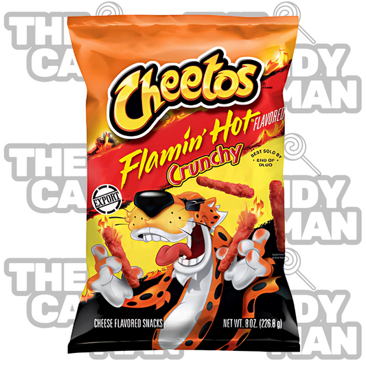 Cheetos Crunchy Flamin’ Hot (8oz / 227g)